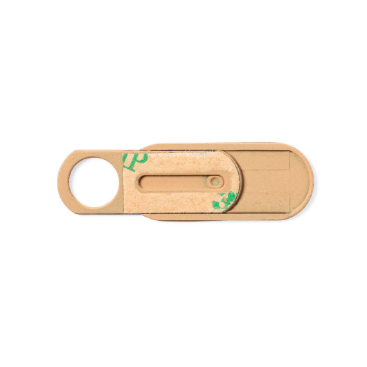 Recycled Paper Webcam Coveer Back Open